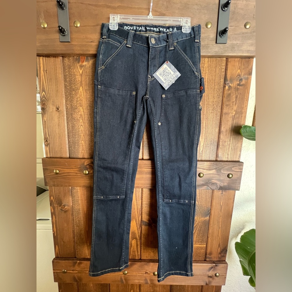 Dovetail double knee work pants